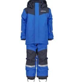 Børn Didriksons Skibukser|Skibukser>Skisæt - Skare - Caribbean Blue