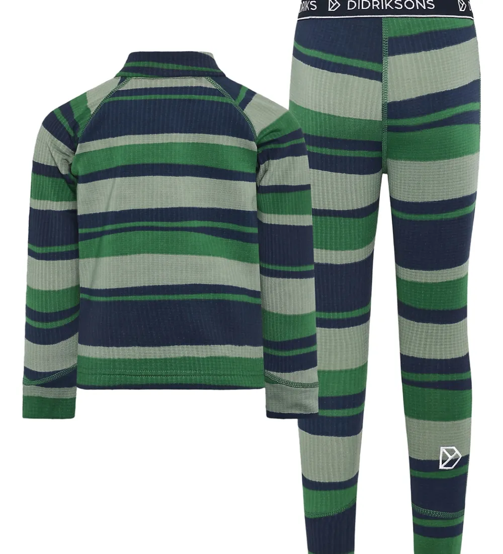 Børn Didriksons Skiundertøj|Skibukser|Skiundertøj - Jadis - Trails Green