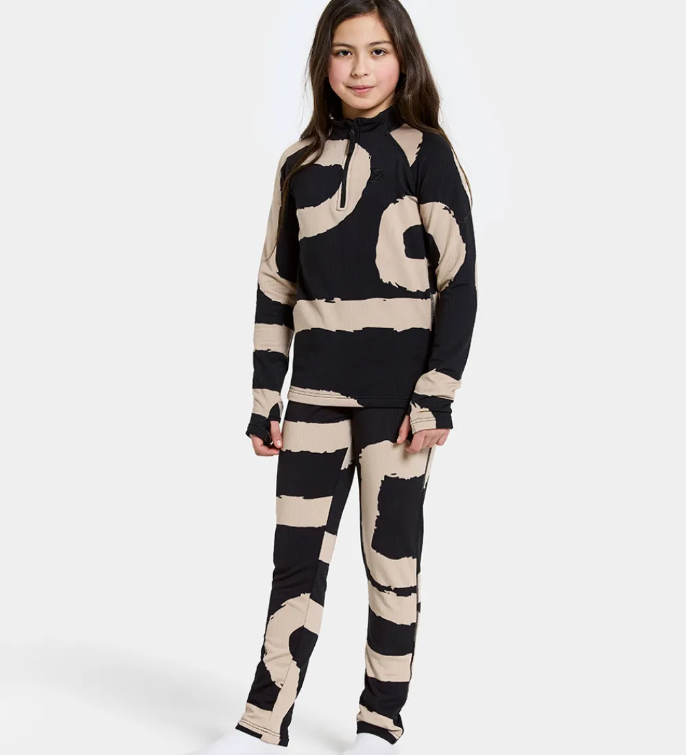 Børn Didriksons Skiundertøj|Undertøj>Skiundertøj - Yotta - Path L Black