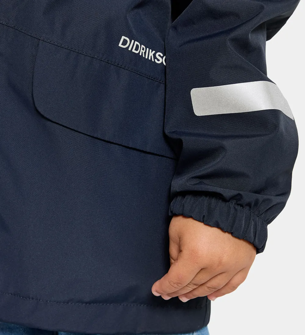 Børn Didriksons Sommerjakker|Sommerjakke - Norma - Navy