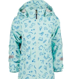 Børn Didriksons Sommerjakker>Sommerjakke - Norma - Doodle Pale Mint