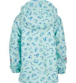 Børn Didriksons Sommerjakker>Sommerjakke - Norma - Doodle Pale Mint