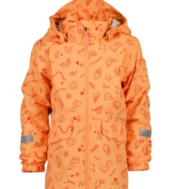 Børn Didriksons Sommerjakker>Sommerjakke - Norma - Doodle Papaya