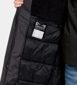 Børn Didriksons Vinterjakker|Vinterfrakke - Porfyr - Sort