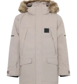 Børn Didriksons Vinterjakker>Vinterjakke - Sylvin K - Ash Brown