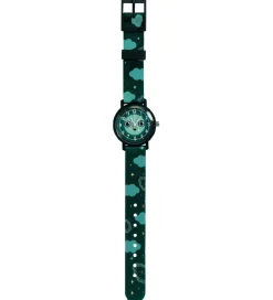 Djeco Ure>Armbåndsur - Montre Night - Sort/grøn