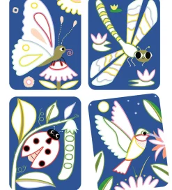 Djeco Skriveredskaber|Farvesæt - Palette Painting - Creepy Crawlies