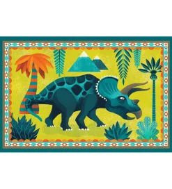 Djeco Festartikler|Invitationer - 8 stk. - Dino