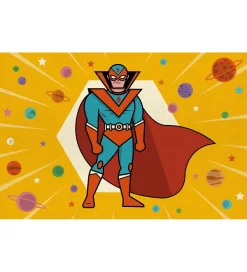 Djeco Festartikler|Invitationer - 8 stk. - Superhelte