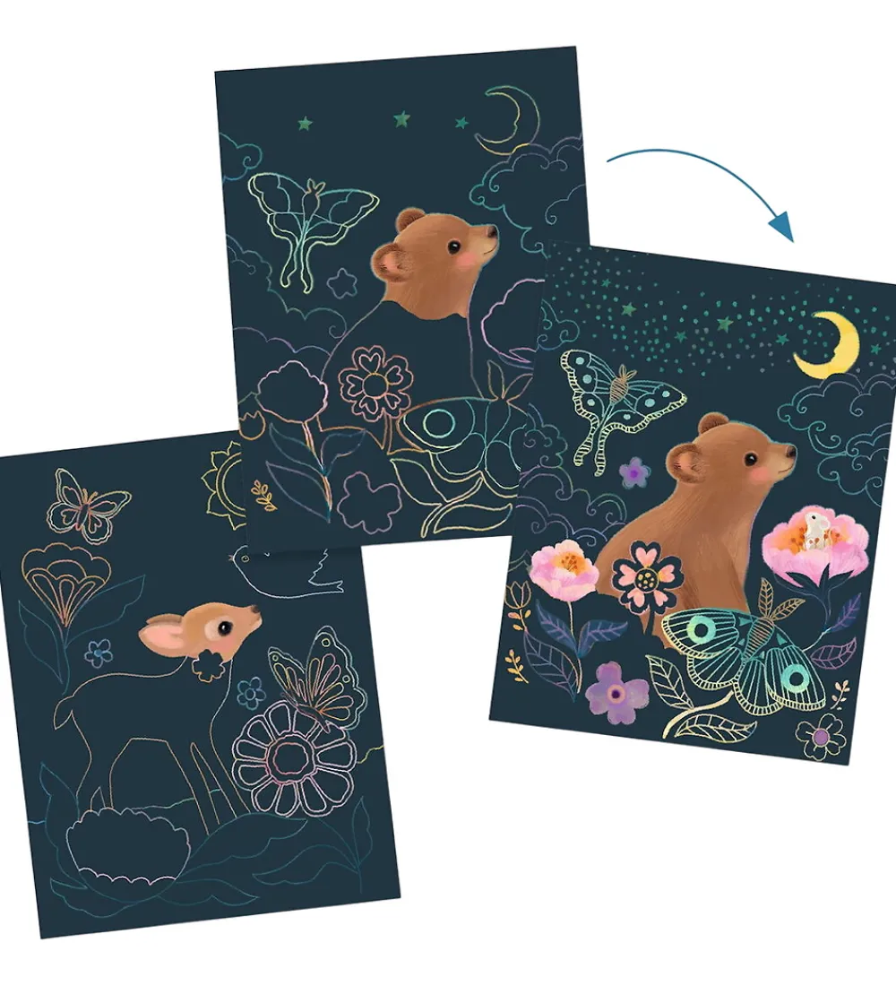 Djeco Kreasæt|Babylegetøj|Kreasæt - 6 Projekter - Fluffy Box