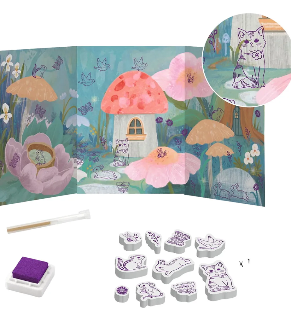 Djeco Kreasæt|Babylegetøj|Kreasæt - 6 Projekter - Fluffy Box