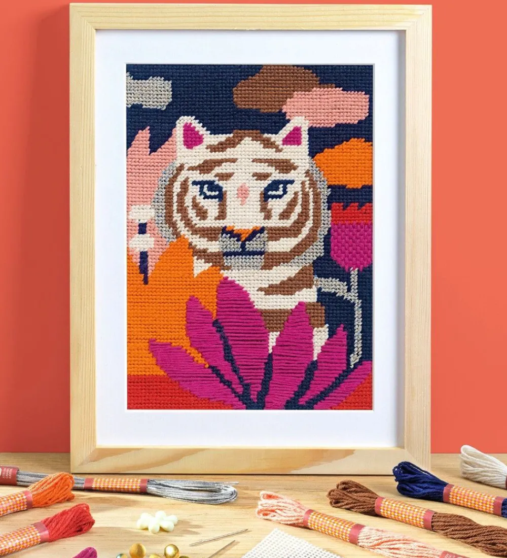 Djeco Kreativ Leg|Kreasæt|Kreasæt - Atelier 64 - Korssting