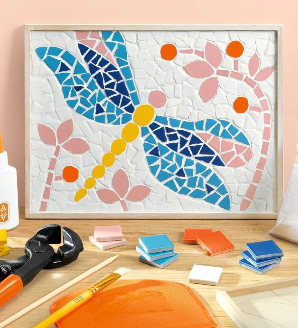 Djeco Kreativ Leg|Kreasæt>Kreasæt - Atelier 72 - Mosaik