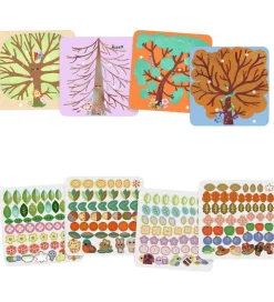 Djeco Kreativ Leg|Kreasæt|Kreasæt - Filtbilleder - Gennem Årstiderne