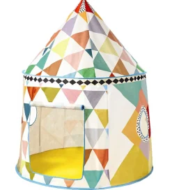 Djeco Legetelte|Legetelte|Legetelt - 130x106 cm - Multifarvet