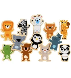 Djeco Magnet>Magneter - 24 stk. - Træ - Coucou