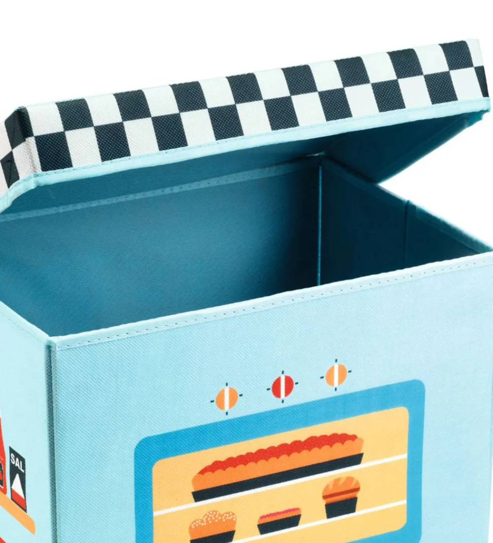 Djeco Bokse Og Kasser|Opbevaringskasse - 35x25x25 cm - Komfur