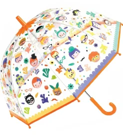 Djeco Paraplyer>Paraply til Børn - Ansigter