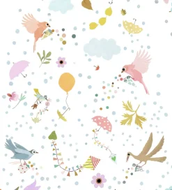 Djeco Paraplyer>Paraply til Børn - Blomster