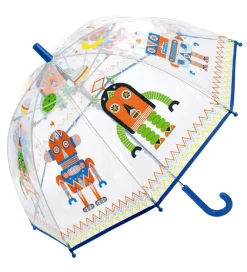 Djeco Paraplyer>Paraply til Børn - Robotter