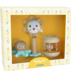 Djeco Gribelegetøj>Ranglesæt - Babykit - Træ