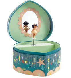 Djeco Smykkeskrin|Smykkeskrin m. Musik - 14,5x8,5x13,5 cm - Happy Party