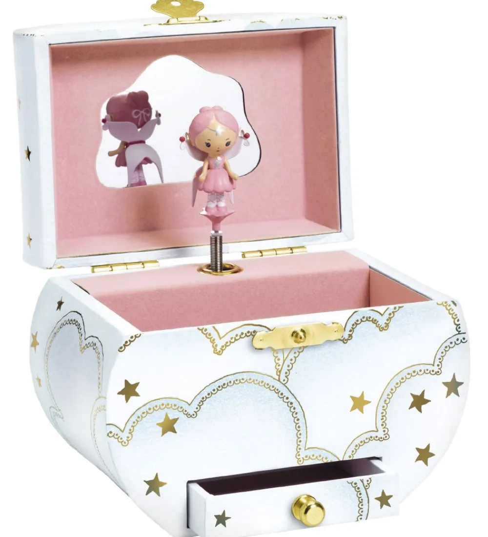 Djeco Smykkeskrin|Smykkeskrin m. Musik - Elfe's Song