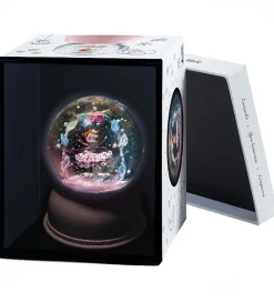 Djeco Snekugler|Natlamper>Snekugle m. Lys - 14 cm - Rosa m. Ballerina