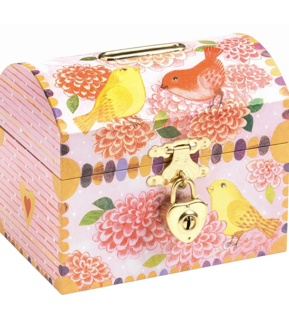 Djeco Sparegrise|Sparebøsse - 10x12 cm - Fugle