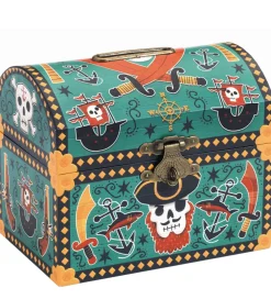Djeco Sparegrise>Sparebøsse - 10x12 cm - Pirater