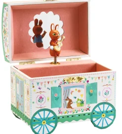 Djeco Pyntefigurer|Spilledåse - Roulotte Enchanted Caravan