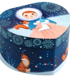 Djeco Pyntefigurer|Spilledåse - Skøjteløber