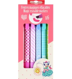 Djeco Tuscher Og Farver|Trylletuscher - 6 stk. - Pastelfarver