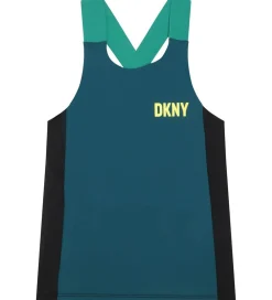DKNY Gymnastiktøj>Træningstop - Petroleumsblå/Sort