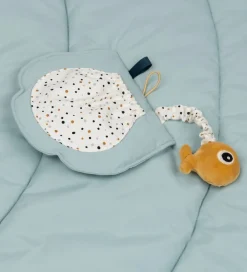 Done by Deer Legetæpper Og Legegulve|Aktivitetsstativer|Aktivitetstæppe - Sea Friends - Blå