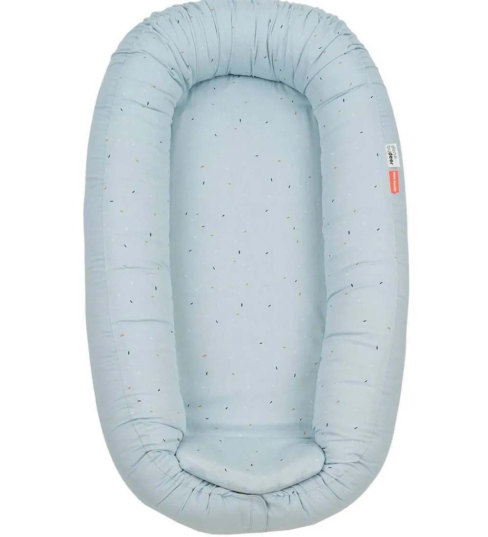 Done by Deer Babynests>Babynest - Cozy - Confetti Blue