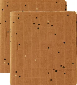 Done by Deer Babysvøb>Babysvøb - 120x120 - 2-pak - Dreamy Dots - Mustard