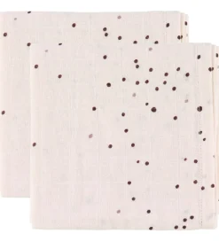 Done by Deer Babysvøb>Babysvøb - 120x120 - 2-pak - Powder Dreamy Dots