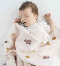 Done by Deer Babysvøb|Babysvøb - 100x100 cm - Wally - Powder