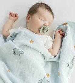 Done by Deer Babysvøb>Babysvøb - 100x100 cm - Wally - Blå