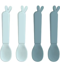 Done by Deer Babyskeer|Bestik - 4-pak - Ske - Lalee Blue