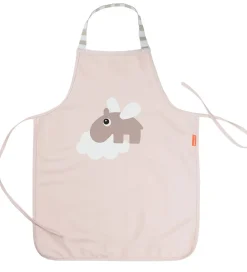 Done by Deer Forklæder>Forklæde - PU - Happy Clouds - Powder