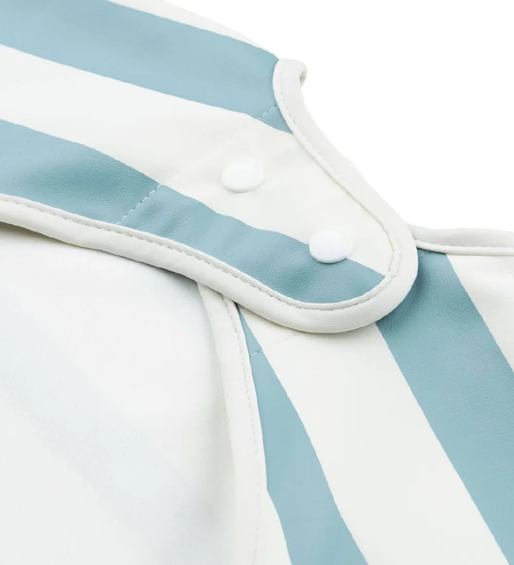 Done by Deer Forklæder|Forklæde - PU - Blå m. Striber