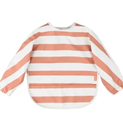 Done by Deer Forklæder|Forklæde - PU - Papaya m. Striber