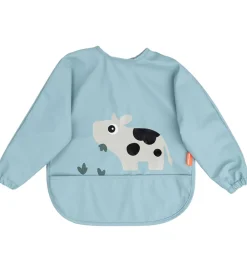 Done by Deer Forklæder>Forklæde - Tiny Farm - Blå