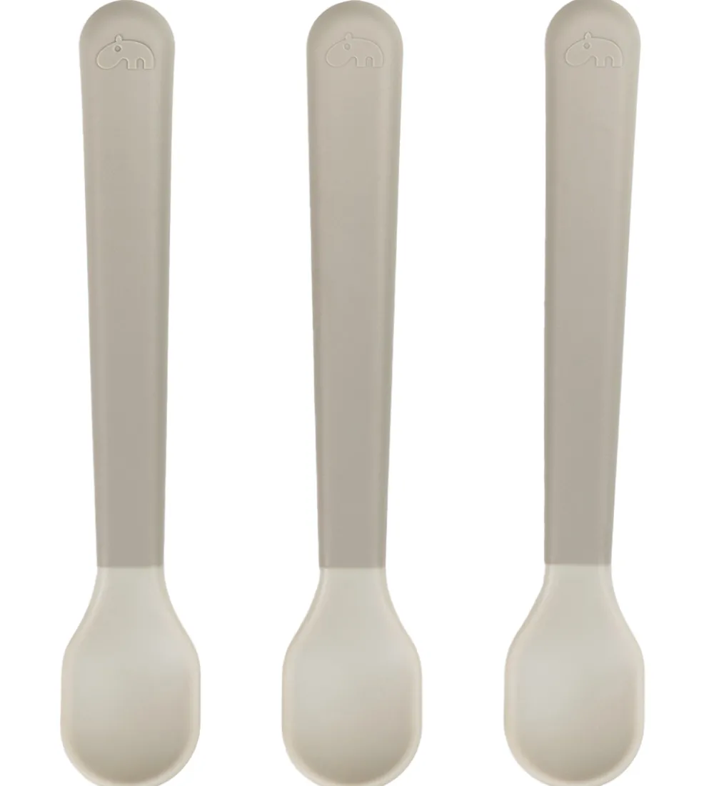 Børn Done by Deer Børnebestik|Babyskeer>Skeer - 3-pak - Foodie - Sand