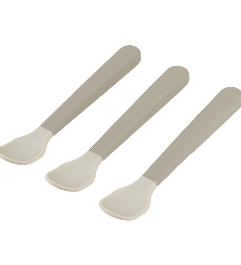 Børn Done by Deer Børnebestik|Babyskeer>Skeer - 3-pak - Foodie - Sand