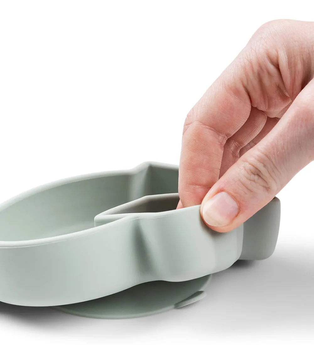 Done by Deer Tallerkener>Snacktallerken - Silikone - Stick & Stay - Birdee -