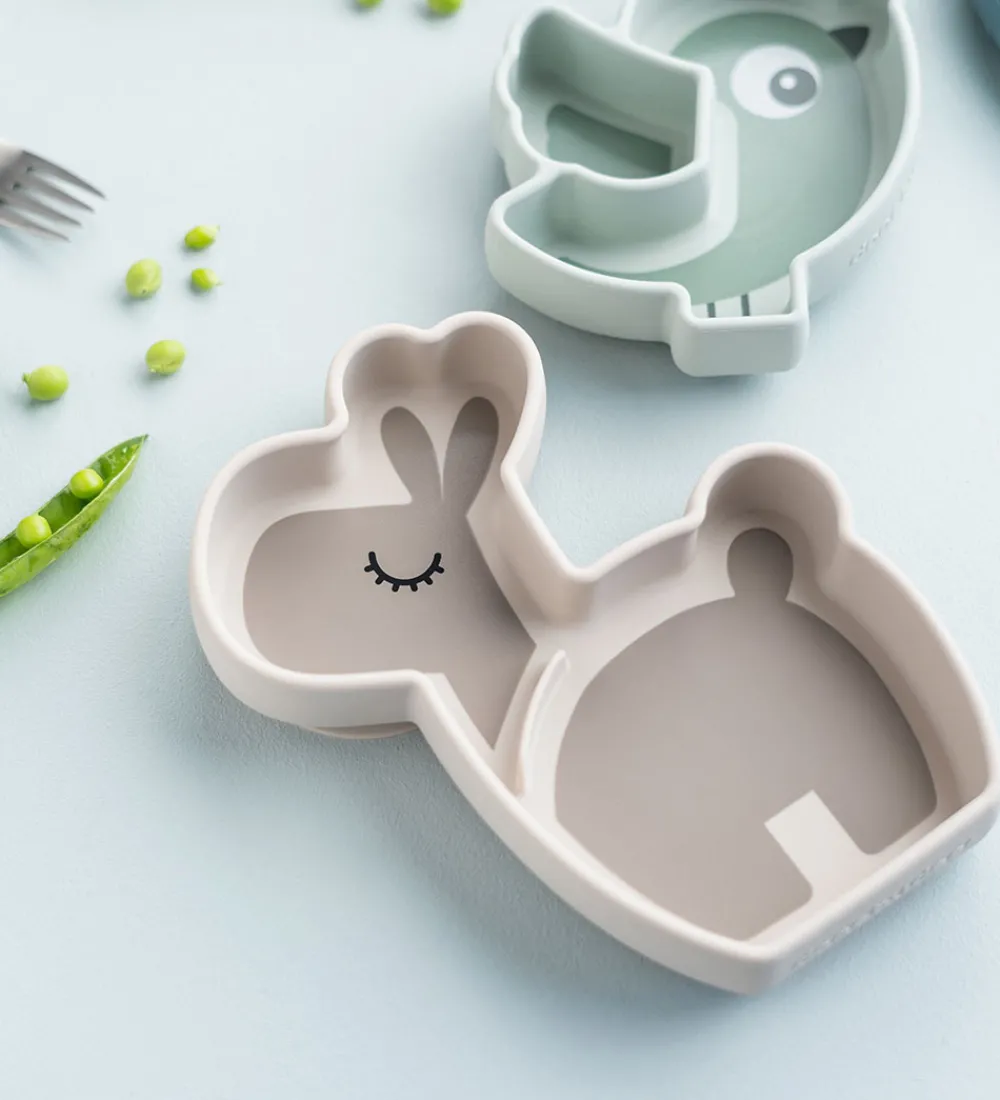 Done by Deer Tallerkener>Snacktallerken - Silikone - Stick & Stay - Lalee -