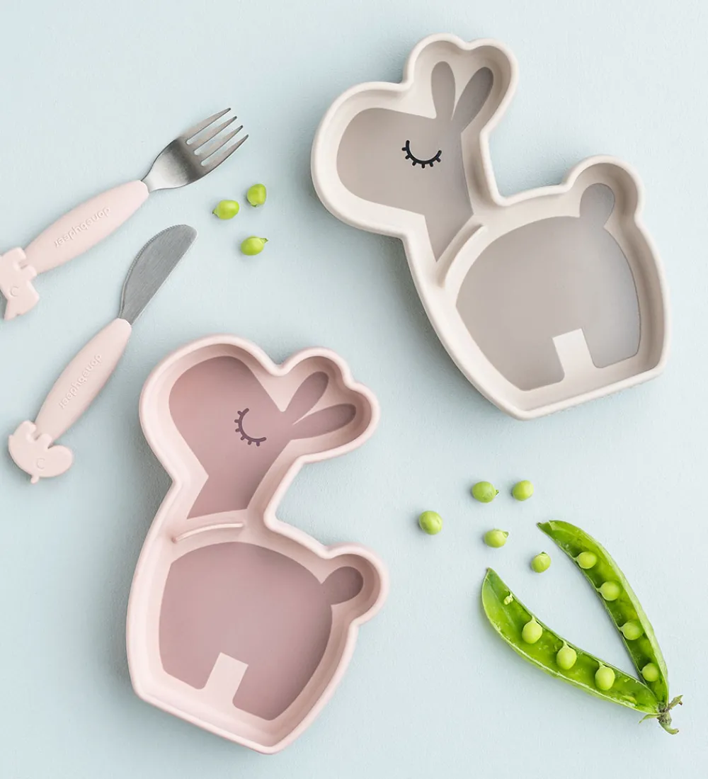 Done by Deer Tallerkener>Snacktallerken - Silikone - Stick & Stay - Lalee -